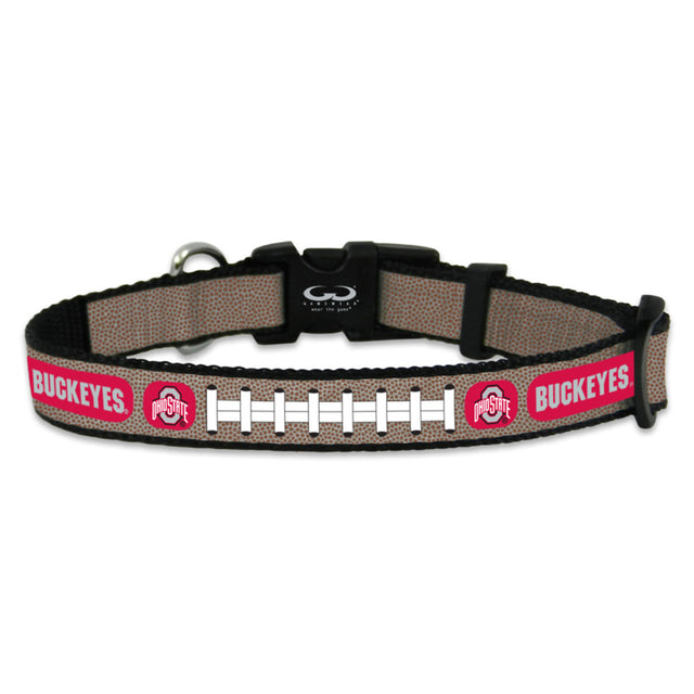 Collar para mascota de los Ohio State Buckeyes, juguete reflectante de tamaño de fútbol americano