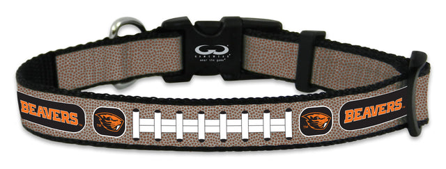 Collar de fútbol reflectante de juguete de los Oregon State Beavers