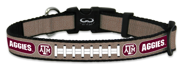 Collar reflectante de fútbol de Texas A&amp;M Aggies