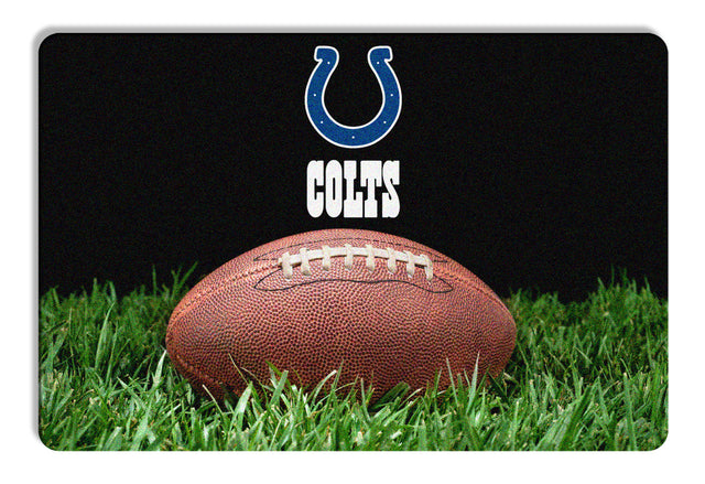 Alfombrilla para cuenco de fútbol americano clásico de los Indianapolis Colts, talla L