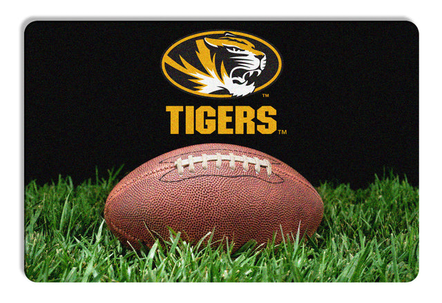 Missouri Tigers Classic Football Pet Bowl Mat - L CO