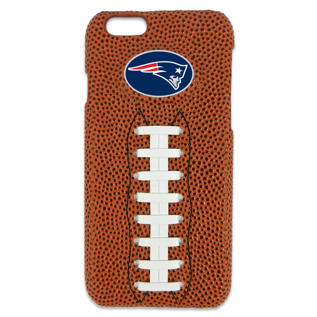 Funda para teléfono de los New England Patriots con diseño clásico de fútbol para iPhone 6