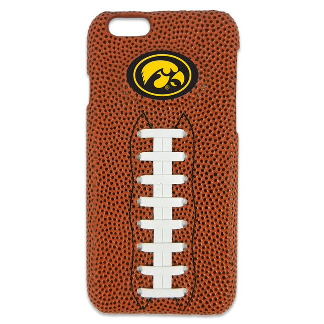 Funda clásica de fútbol americano de Iowa Hawkeyes para iPhone 6