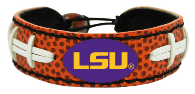 Pulsera clásica de fútbol de los LSU Tigers CO