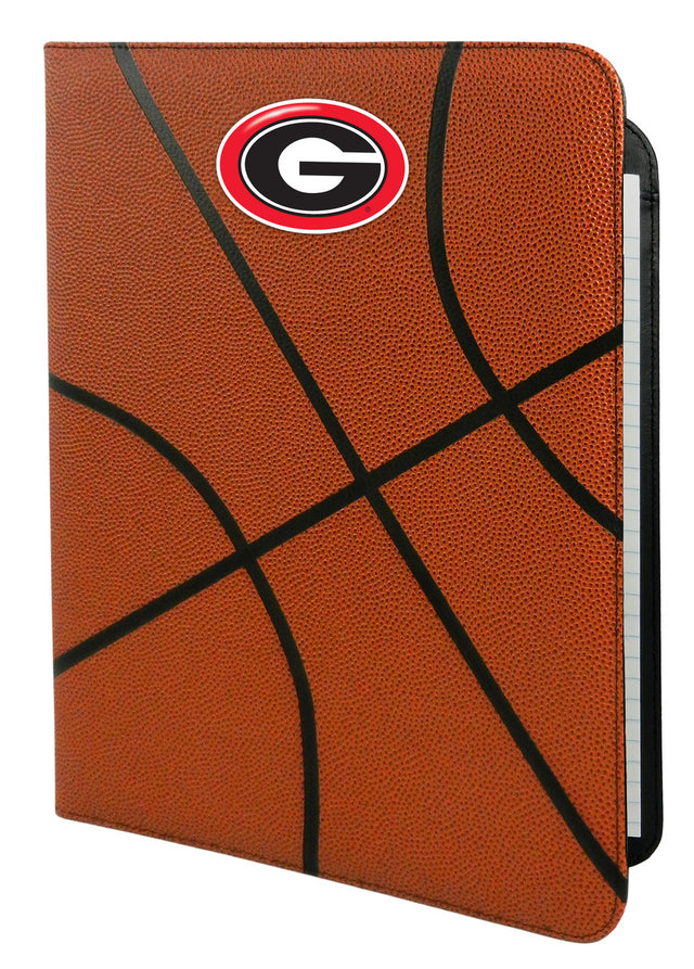 Cartera de baloncesto clásica de los Georgia Bulldogs: 8,5 x 11 pulgadas