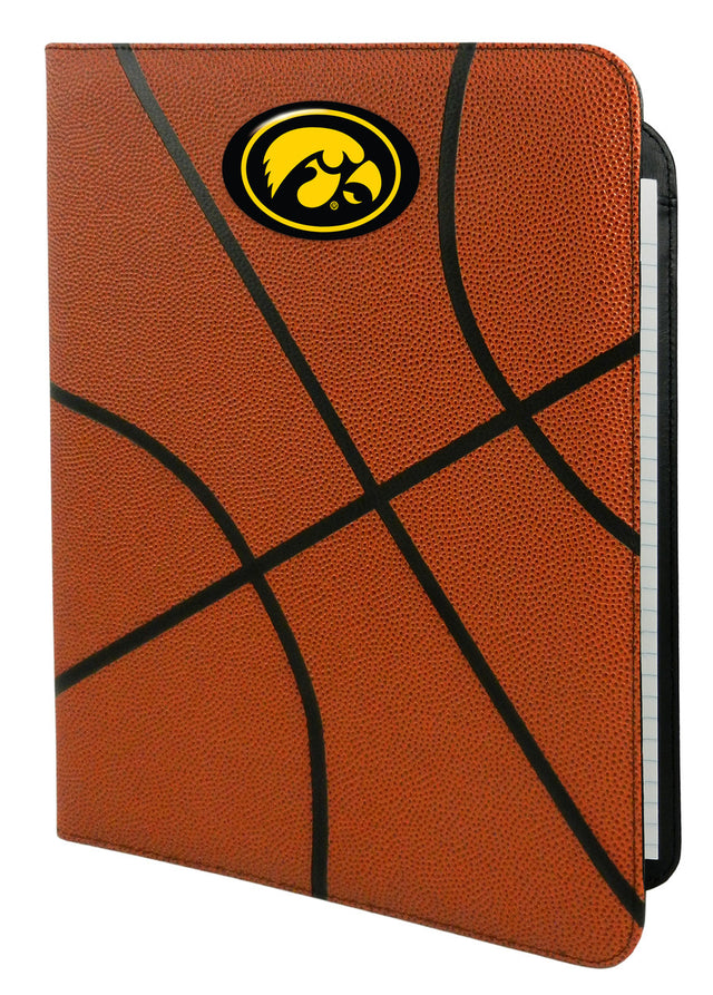 Cartera de baloncesto clásica de Iowa Hawkeyes: 8,5 x 11 pulgadas