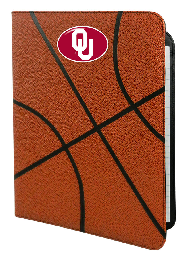 Cartera de baloncesto clásica de los Oklahoma Sooners: 8,5 x 11 pulgadas