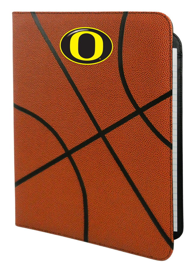 Portafolio de baloncesto clásico de los Oregon Ducks: 8,5 x 11 pulgadas