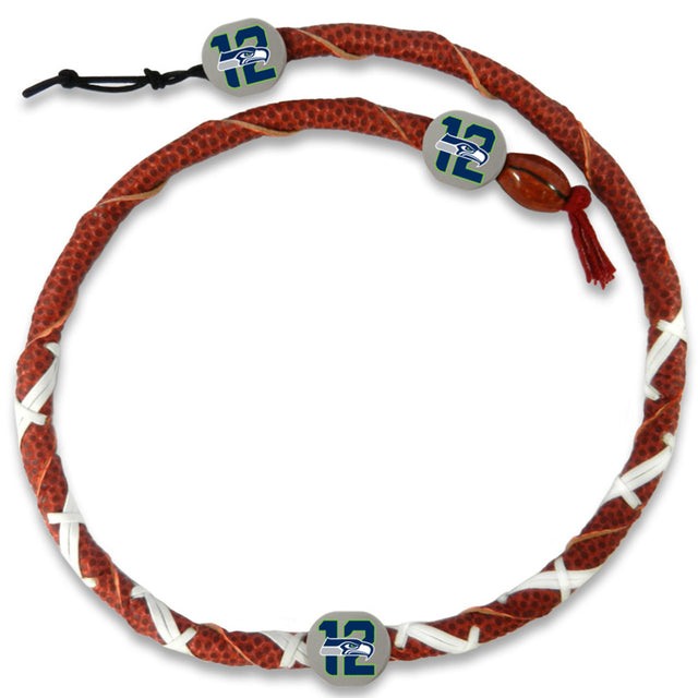 Collar con espiral de los Seattle Seahawks para aficionados al fútbol, ​​12.º hombre CO