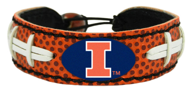 Pulsera clásica de fútbol de Illinois Fighting Illini CO