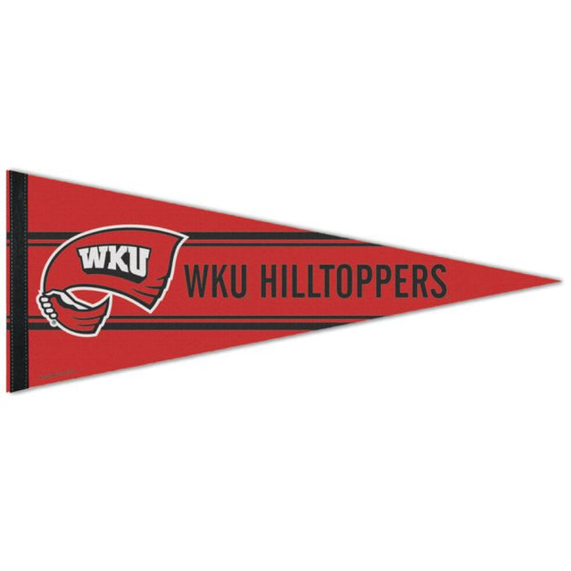 Banderín premium de Western Kentucky Hilltoppers de 12" x 30"