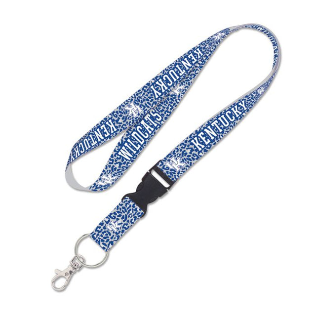 Kentucky Wildcats LEOPARD Lanyard w/detachable buckle 1"