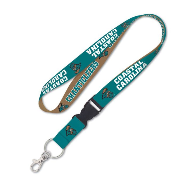 Coastal Carolina Chanticleers Lanyard w/detachable buckle 1"