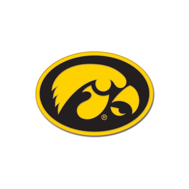 Tarjeta de joyería con pin esmaltado de colección de Iowa Hawkeyes