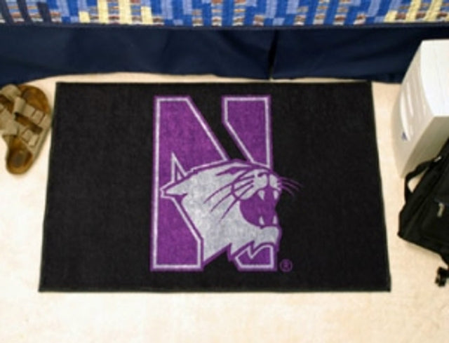 Alfombra Northwestern Wildcats - Estilo básico