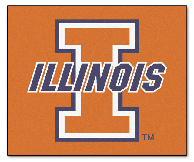 Illinois Fighting Illini Area Rug - Tailgater