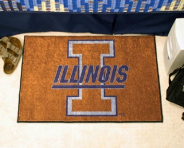 Alfombra Illinois Fighting Illini: estilo básico