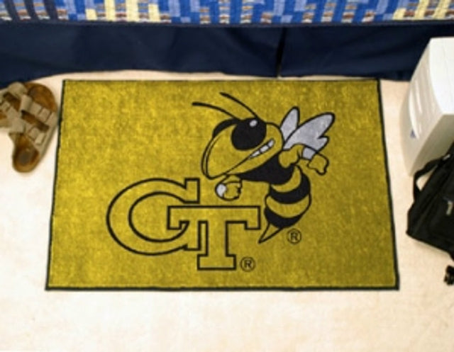 Alfombra de los Yellow Jackets de Georgia Tech: estilo principiante