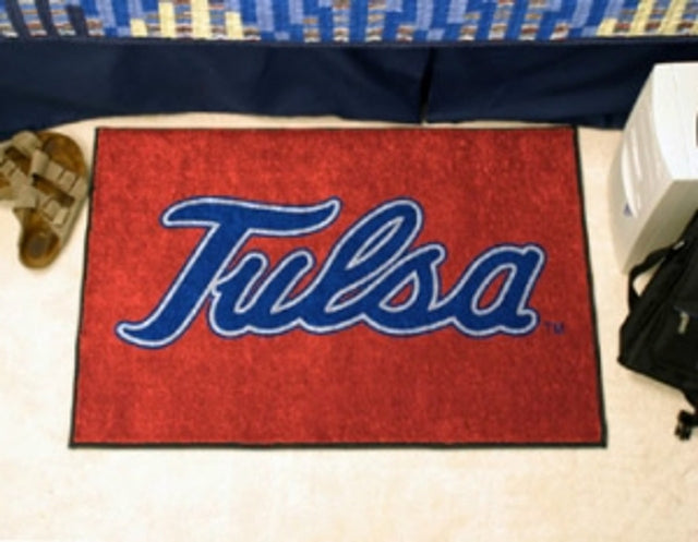 Tulsa Golden Hurricane Rug - Starter Style