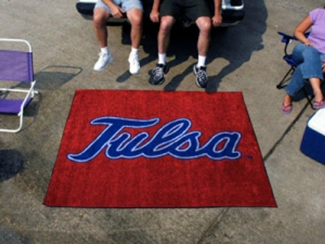 Tulsa Golden Hurricane Area Rug - Tailgater