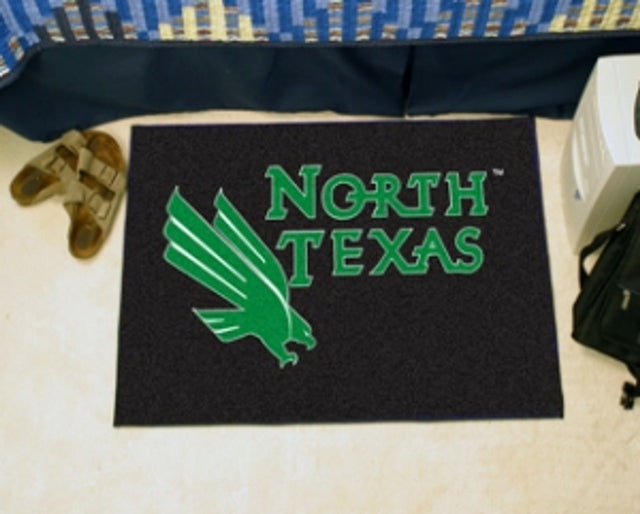 Alfombra North Texas Mean Green: estilo básico