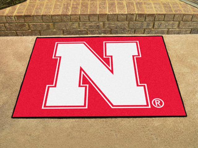 Tapete All-Star de los Nebraska Cornhuskers de 33,75 x 42,5 pulgadas