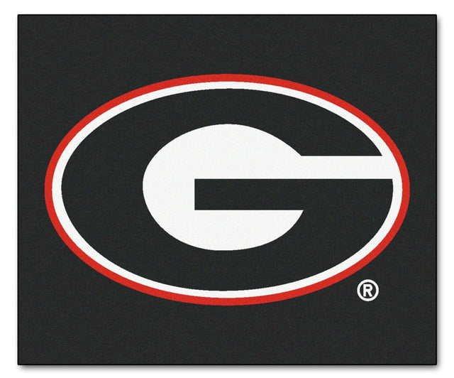 Alfombra de Georgia Bulldogs - Tailgater, diseño "G" en color negro