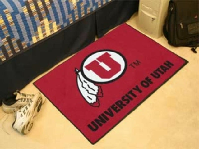 Alfombra Utah Utes de 19 x 30, estilo básico