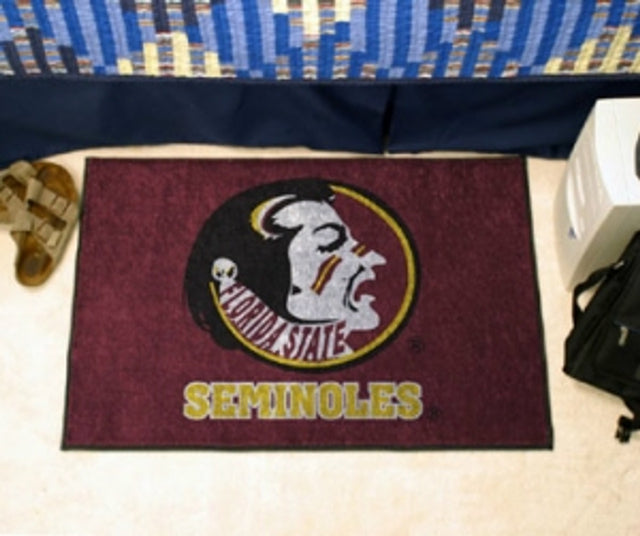 Alfombra de los Florida State Seminoles: estilo inicial, diseño de logotipo