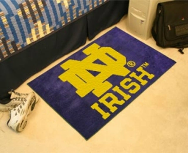 Alfombra Notre Dame Fighting Irish: estilo básico, diseño "ND"