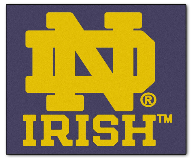 Notre Dame Fighting Irish Area Rug - Tailgater, 'Irish' Design