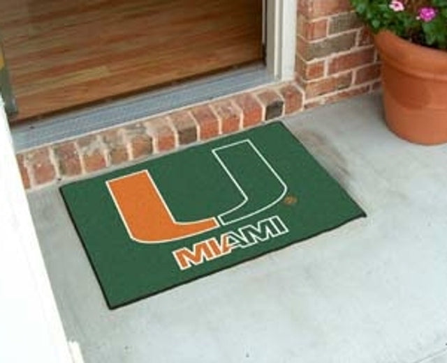 Miami Hurricanes Rug - Starter Style, 'Miami' Design