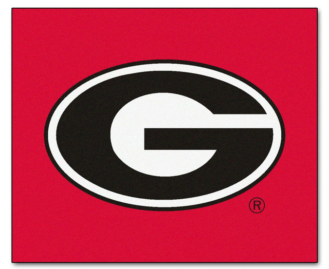 Georgia Bulldogs Area Rug - Tailgater, 'G' Design Red