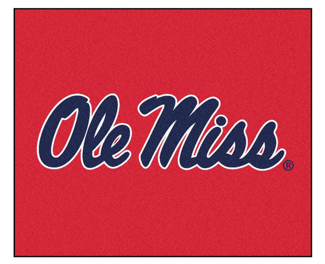 Mississippi Rebels Area Rug - Tailgater, 'Ole Miss' Design