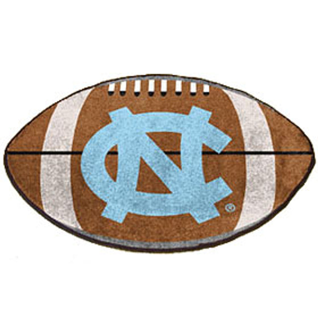 Tapete de fútbol de los Tar Heels de Carolina del Norte, 22 x 35