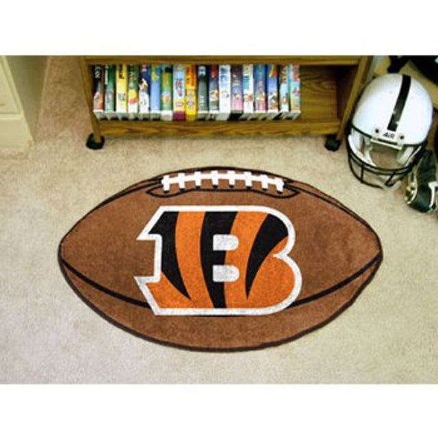 Tapete de fútbol de Cincinnati Bengals de 22 x 35 pulgadas