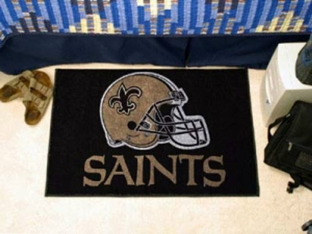 Alfombra de los New Orleans Saints: estilo inicial, diseño de casco