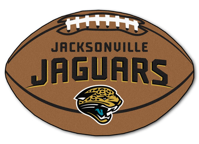 Tapete de fútbol de los Jacksonville Jaguars de 22 x 35 pulgadas