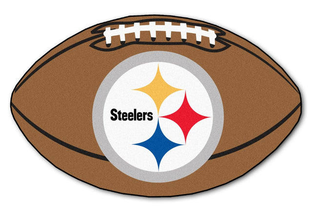 Tapete de fútbol de los Pittsburgh Steelers de 22 x 35 pulgadas