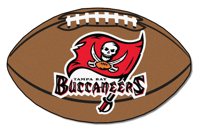 Tapete de fútbol de los Tampa Bay Buccaneers de 22 x 35 pulgadas