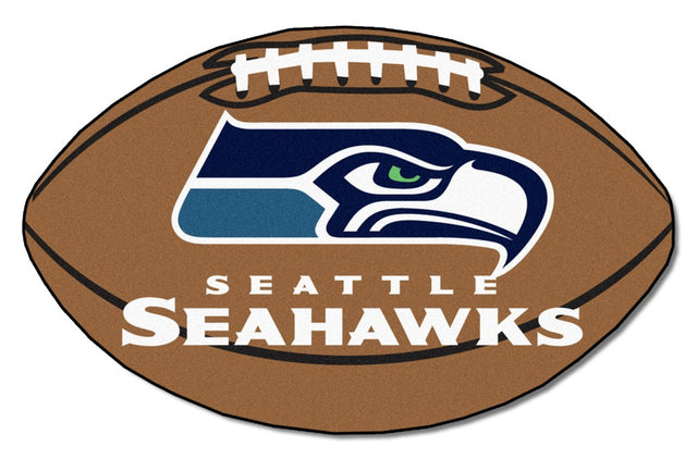 Tapete de fútbol de los Seattle Seahawks de 22 x 35 pulgadas