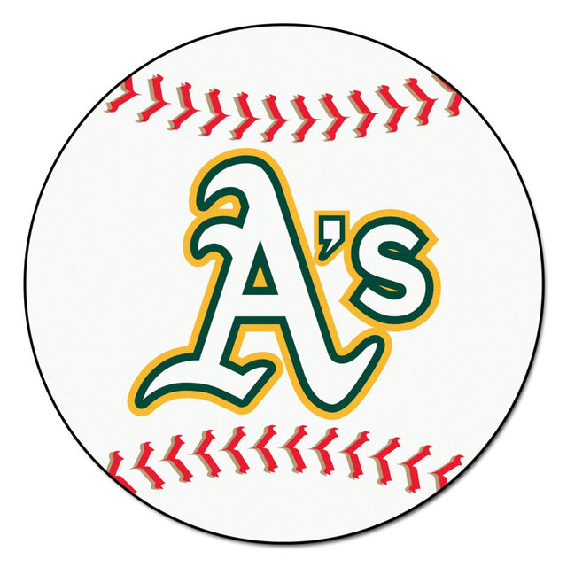 Tapete de béisbol de 29" de Oakland Athletics