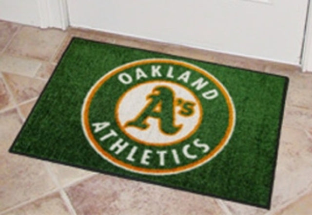 Alfombra de los Atléticos de Oakland, estilo principiante