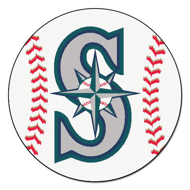 Seattle Mariners Baseball Mat 29"