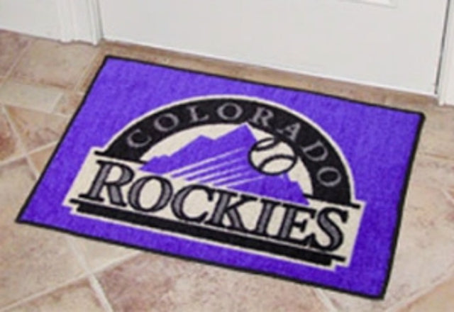 Alfombra de los Colorado Rockies, estilo básico