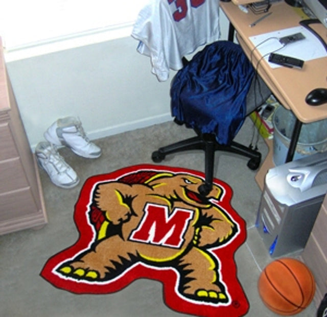 Maryland Terrapins Area Rug - Mascot Style