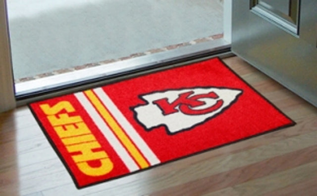 Alfombra de los Kansas City Chiefs: diseño de logotipo y estilo inicial