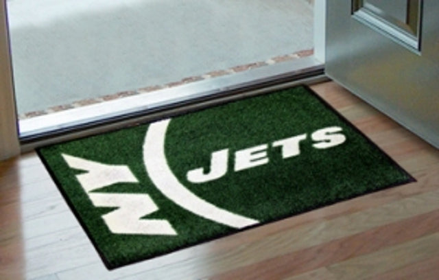 Alfombra de los New York Jets: diseño de logotipo y estilo inicial