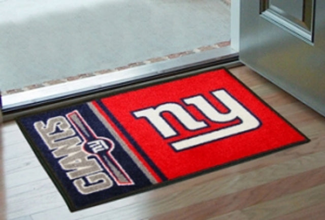 Alfombra de los New York Giants: diseño de logotipo y estilo inicial