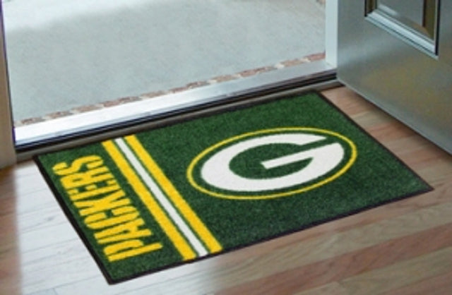 Alfombra de los Green Bay Packers: diseño de logotipo y estilo inicial